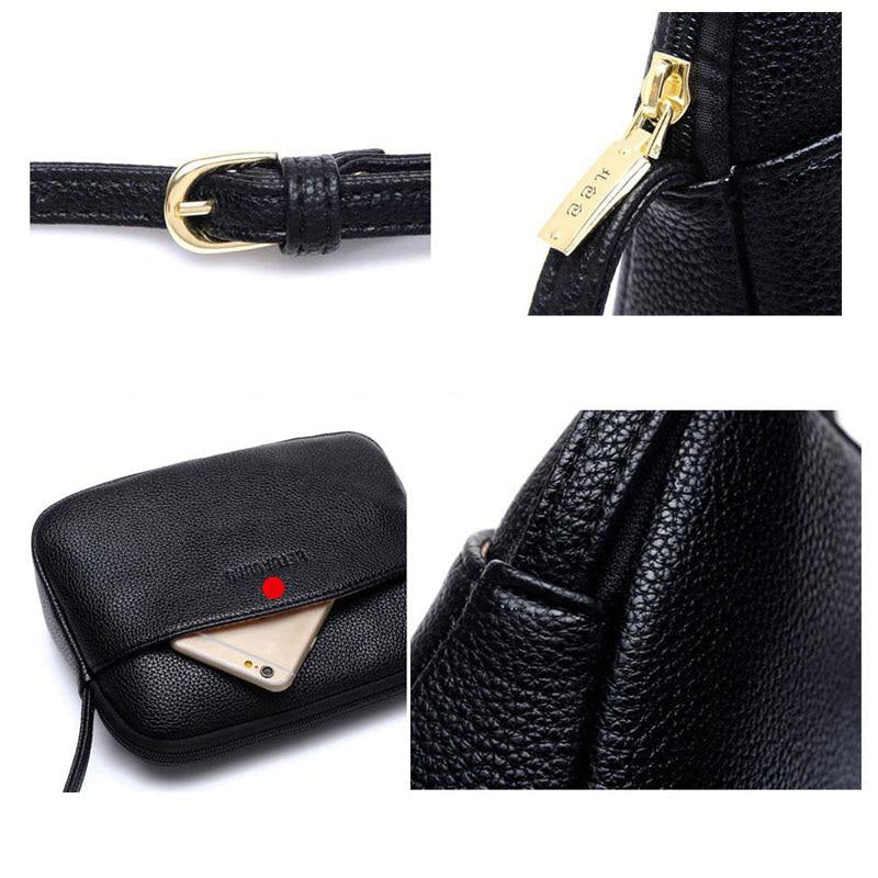 Hot Crossbody Bags For Women Casual Mini Candy Color Messenger Bag Pu Leather Image 2