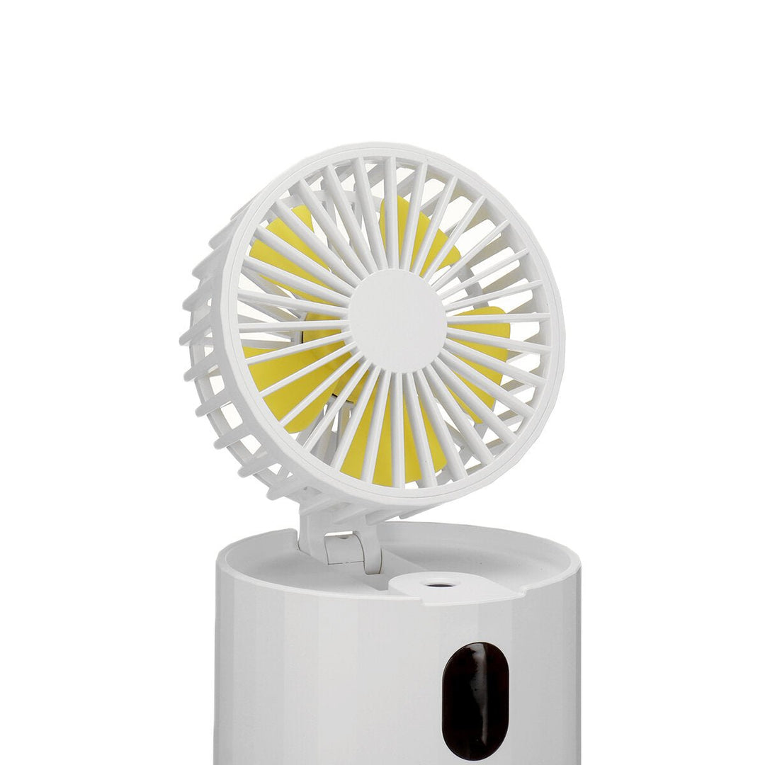 Humidification Mini Fan USB Charging Spray Water Fan Portable Mini Humidifier Fan For Home Office Image 3