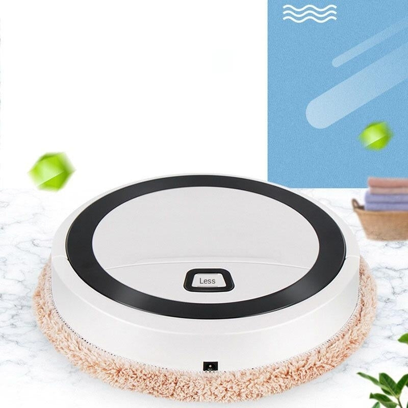 Lamp Intelligent Sterilization Mop Machine Mini Moping Robot Automatic USB Charging Sweeper Robot Cleaner UV Image 6