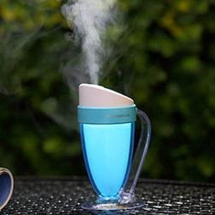 Luminous Cup Humidifier Drop Ultrasonic Cool Mist Humidifier Ultrasonic Cool Travel Humidifier Image 4