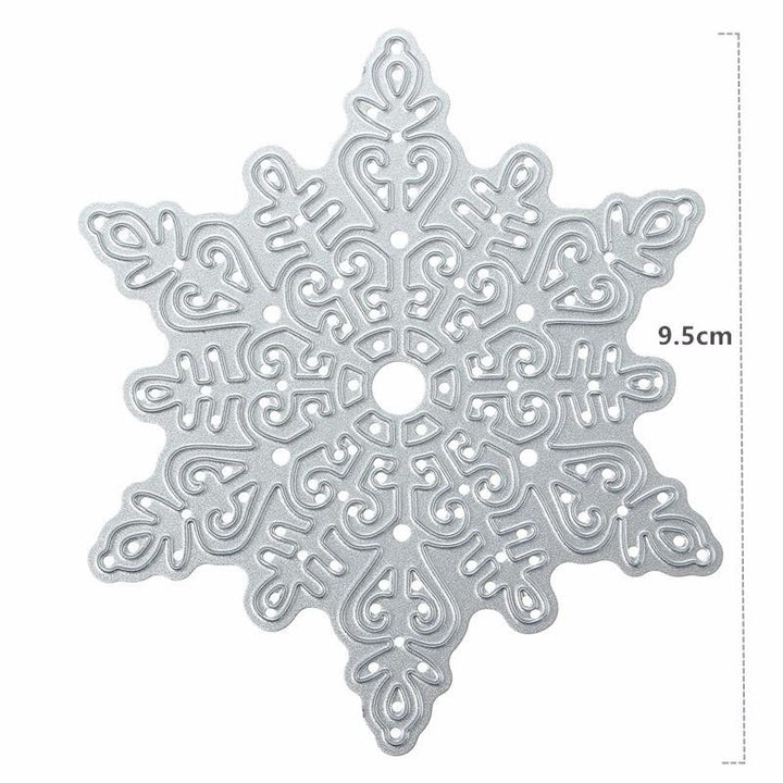 Metal Snowflake Christmas Cutting Dies DIY Scrapbooking Album Paper Card Decor Image 8