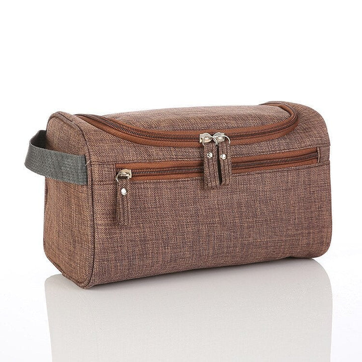 Men cosmetics cosmetic bag Waterproof oxford toiletry travel organizer High capacit mill sand Beautician case Bath Wash Image 1