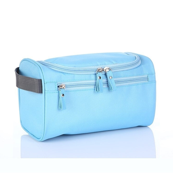 Men cosmetics cosmetic bag Waterproof oxford toiletry travel organizer High capacit mill sand Beautician case Bath Wash Image 10