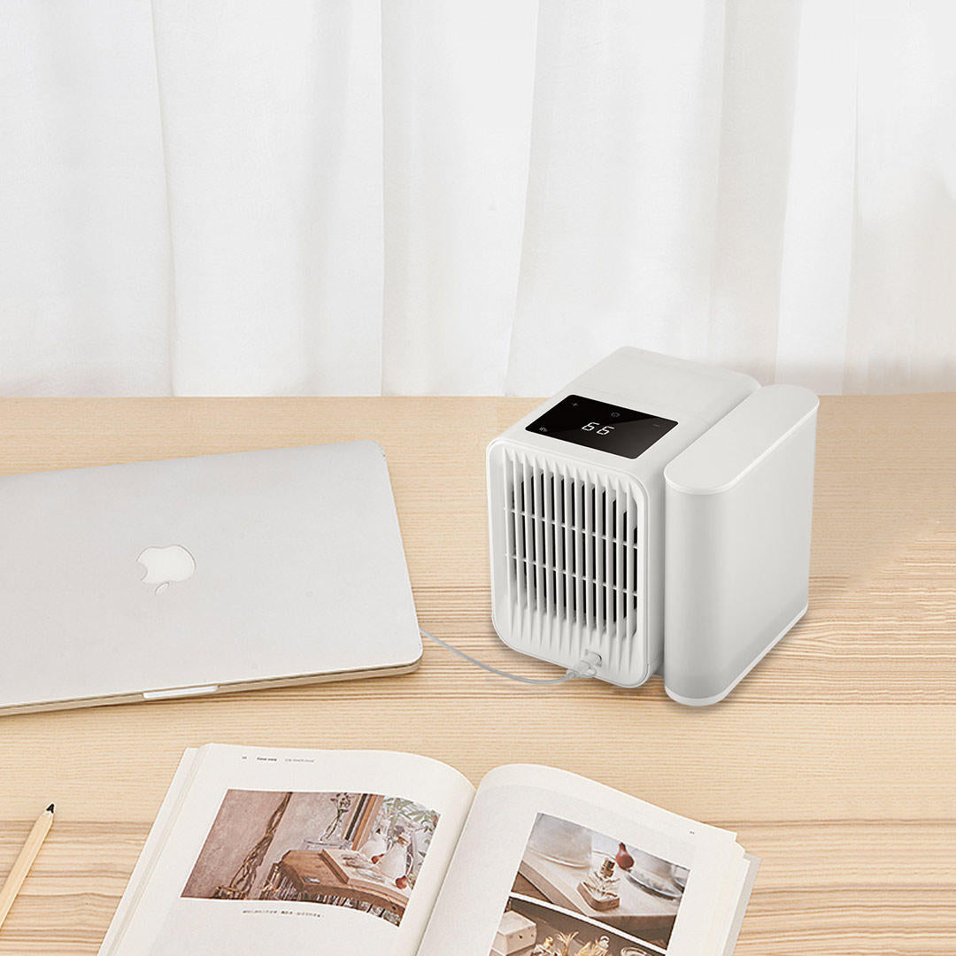 Mini Air Conditioner Water Cooling Fan Touch Screen Timing Artic Cooler Humidifier Image 3