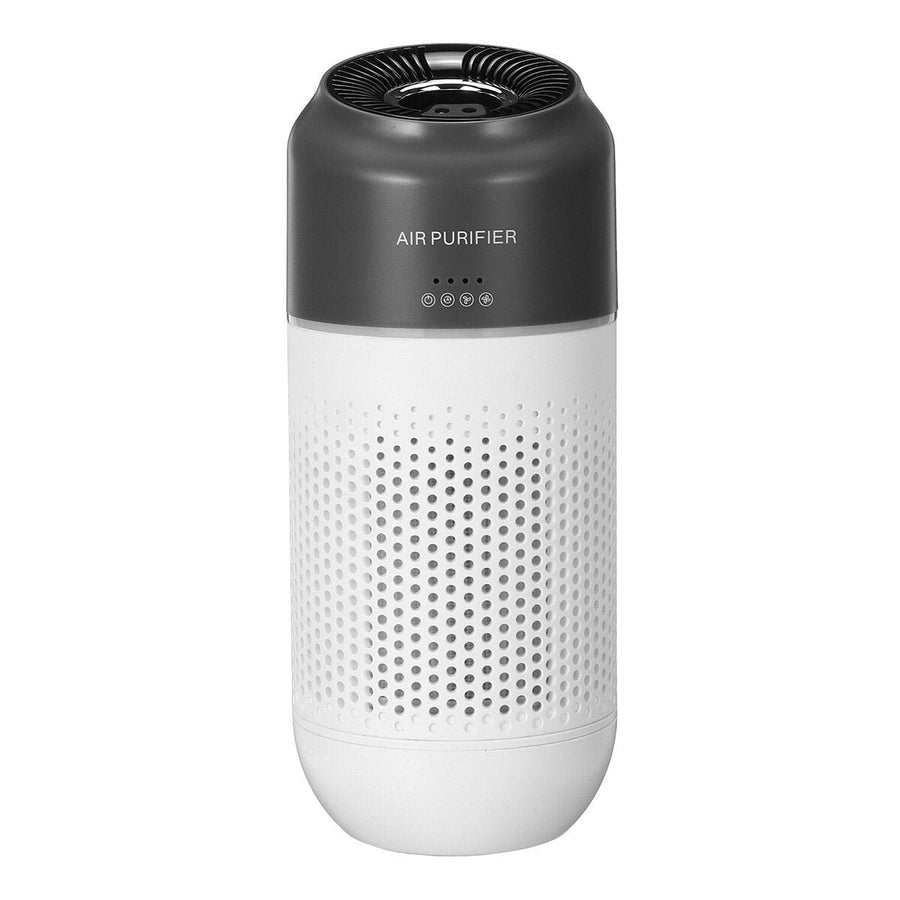 Mini Air Purifier Double-layer Filter Purification USB Charging Low Noise Removal of Formaldehyde PM2.5 for Home Office Image 1