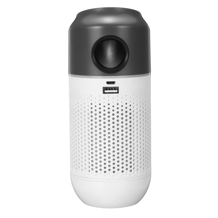 Mini Air Purifier Double-layer Filter Purification USB Charging Low Noise Removal of Formaldehyde PM2.5 for Home Office Image 2