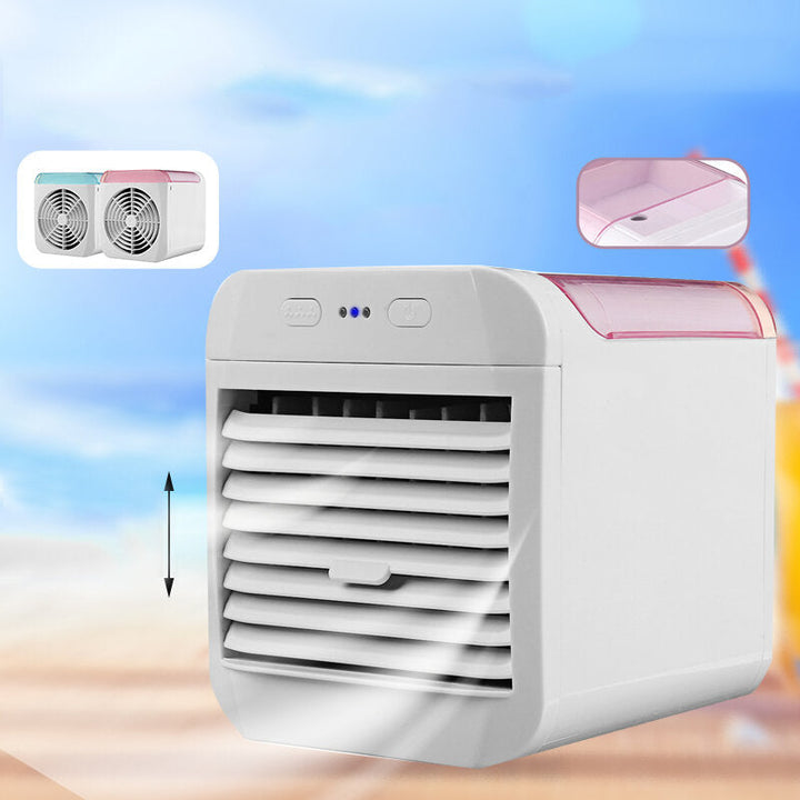 Mini Chiller Three-position Adjustment Desktop Cooling Air Conditioning Fan Indoor Desktop Portable Silent Fan Image 3