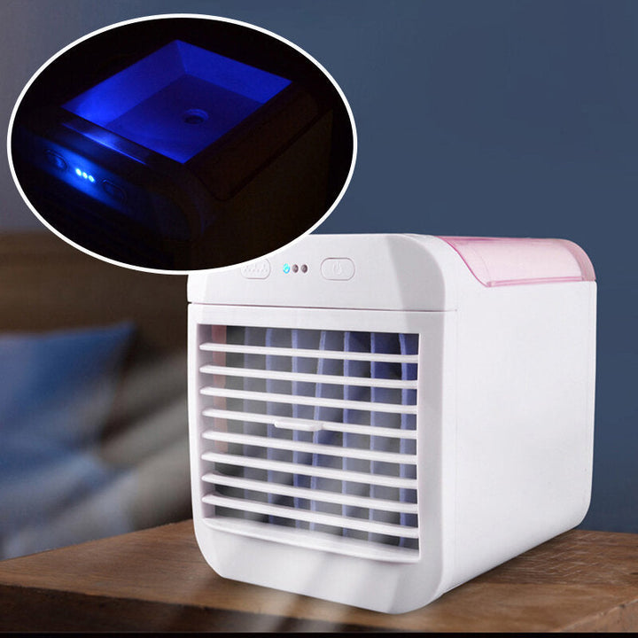 Mini Chiller Three-position Adjustment Desktop Cooling Air Conditioning Fan Indoor Desktop Portable Silent Fan Image 5