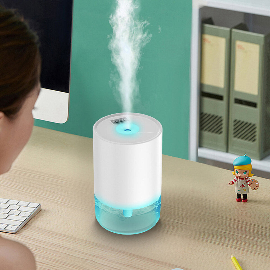 Mini Desktop 320ml Smart Air Humidifier for Home Car USB Charging 3D Nano-mist Low Noise DTTT Image 2