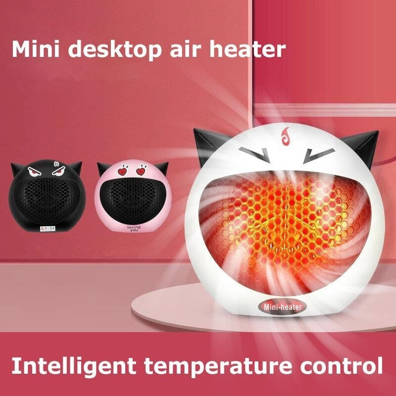 Mini Desktop Electric Heater Household Fast Heater Warm Machine Low Noise for Office Home Dorm Image 9