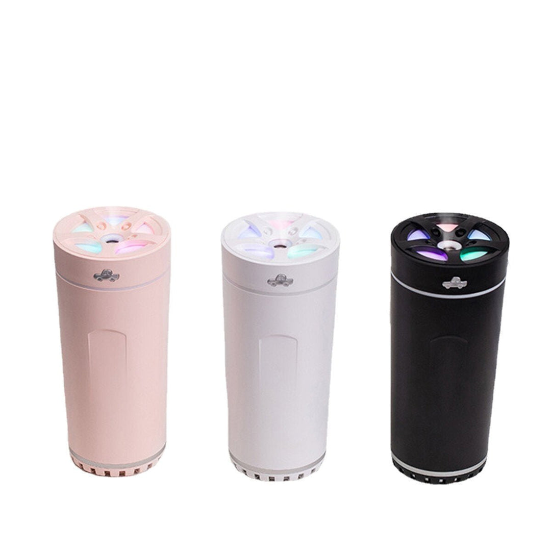 Mini Portable 300ml Air Humidifier Oil Aroma Diffuser Night Light USB Charging Low Noise for Car Home Office Image 1