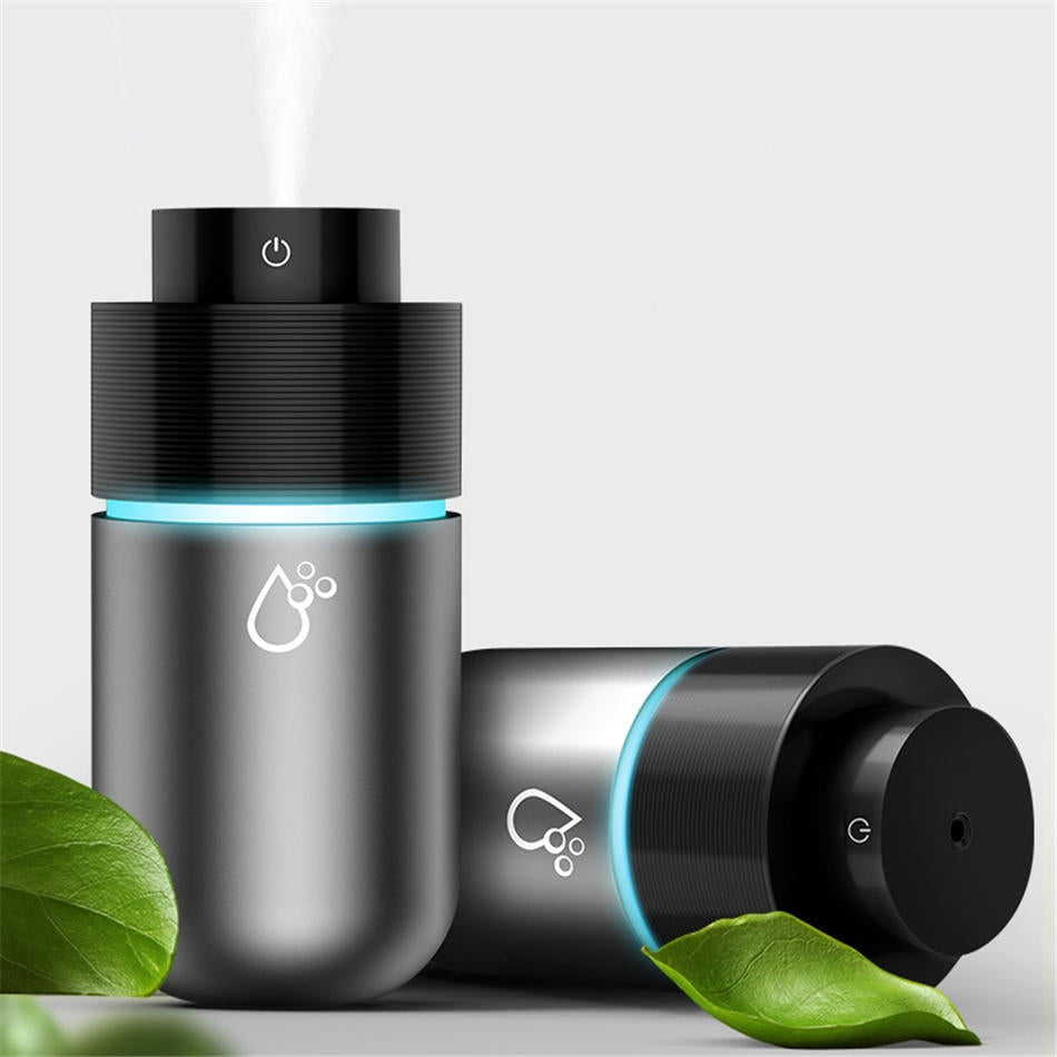 Mini Portable 200ml Car Air Purifier USB Charging Heavy Fog Humidifier Aroma Diffuser 7 Colors Night Light Image 2