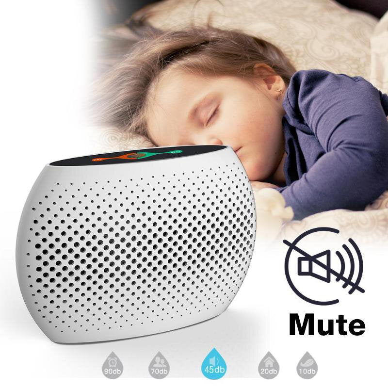 Mini Portable Dehumidifier Mute Circulation Rechargeable Air Dryer Machine Home Intelligent Moisture Absorber for Room Image 5