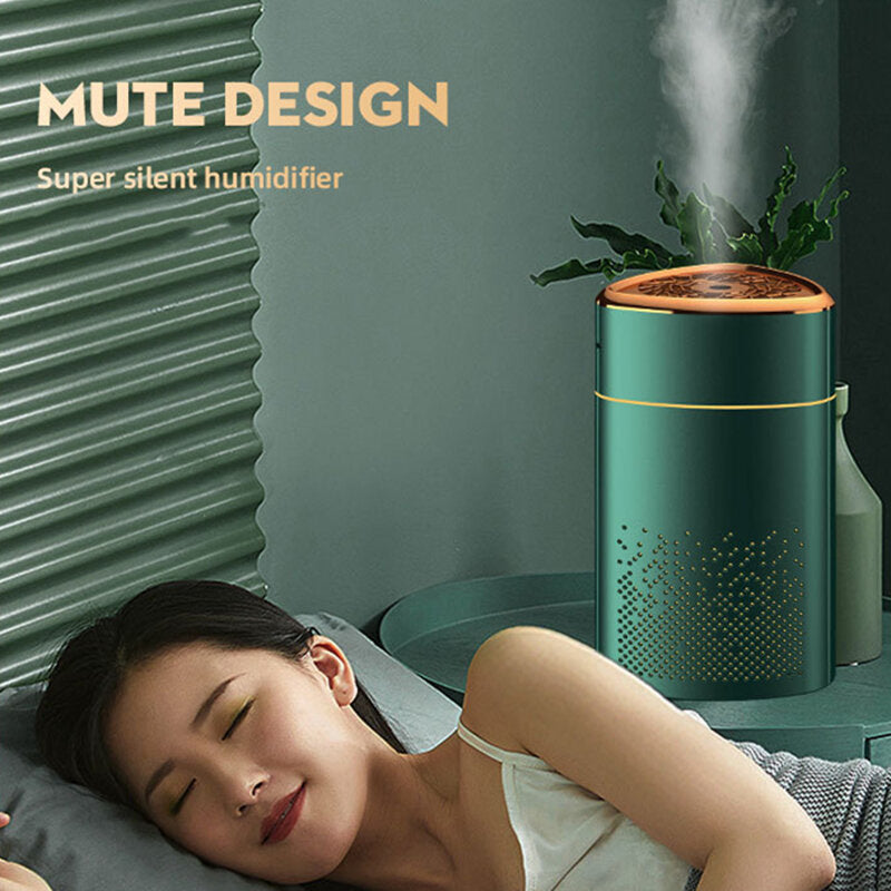 Mini Portable Nano Mist Air Humidifier 1000ml 4 Gears Low Noise with 7 Colors Night Light USB Fog Maker for Home Office Image 6