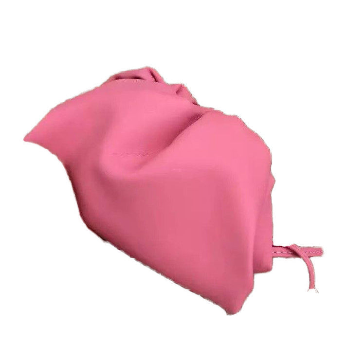 Mini Real Leather Bag Small Dumpling Pouch Neck Belt Bag Special Evening Party Bag Lipstick Purses Pillow Messenger Bag Image 6