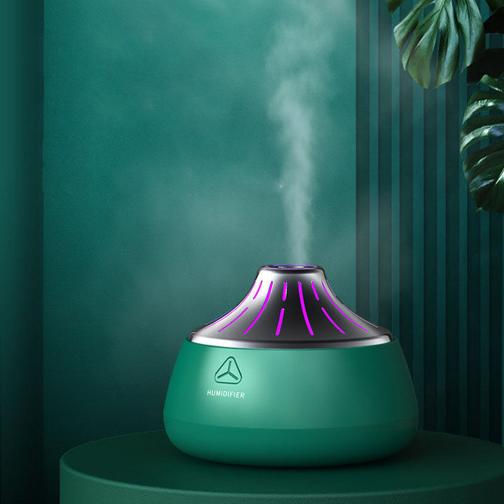 Mini USB Air Humidifier with Colorful Lights 2W 2gear 200ml Capacity 35-40ml,h Low Noise for Home Office Image 4