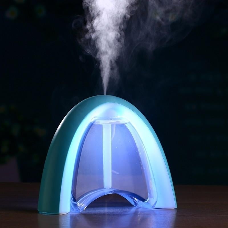 Mini USB Humidifier With Message Board LED Light Ultrasonic DC5V 400ml Air Atomizer Image 3