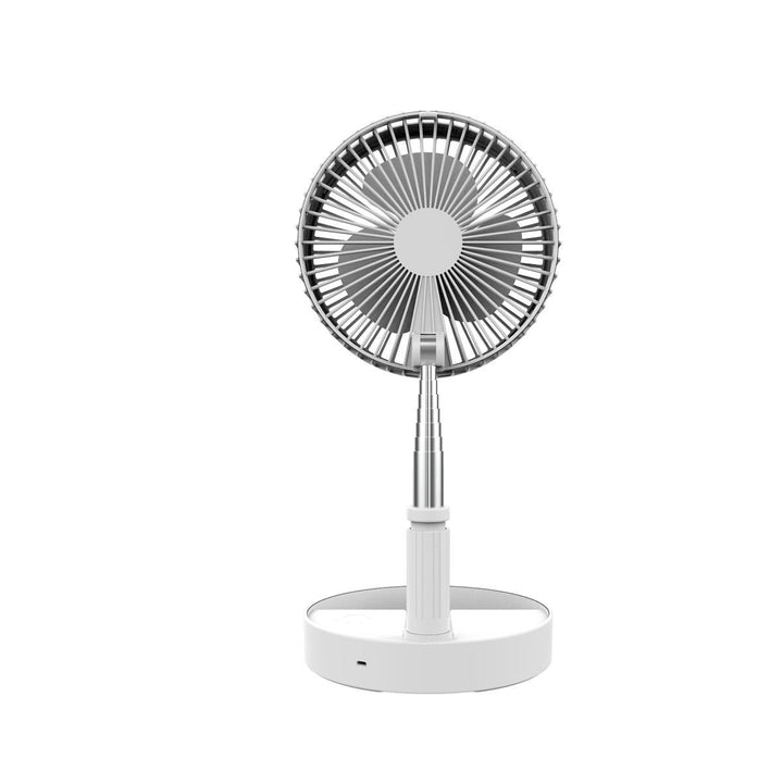 Outdoor 4Modes Portable Folding Stand Fan USB Rechargeable Table Air Cooler Landing Image 6