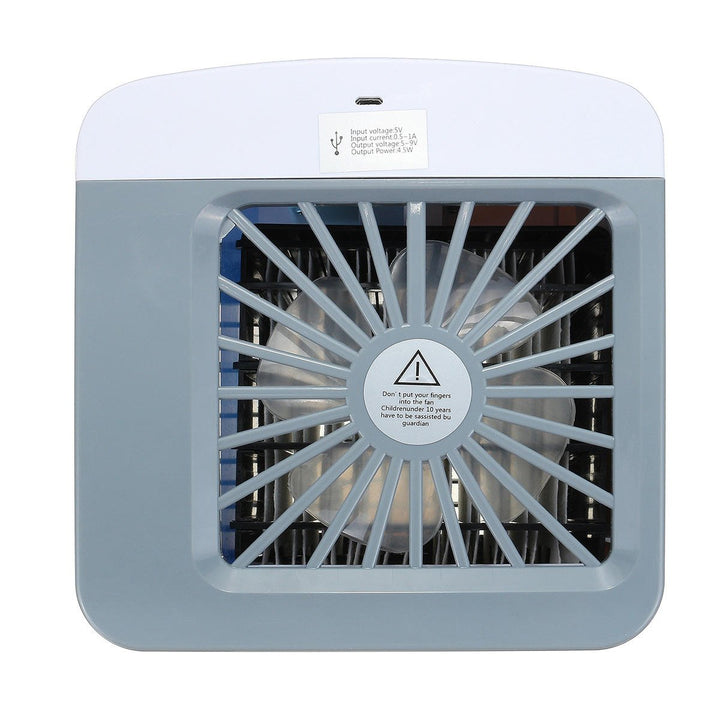 Personal Air Conditioner Cooler with Humidifier USB Mini Portable Cooling Fan 3 speed Image 8