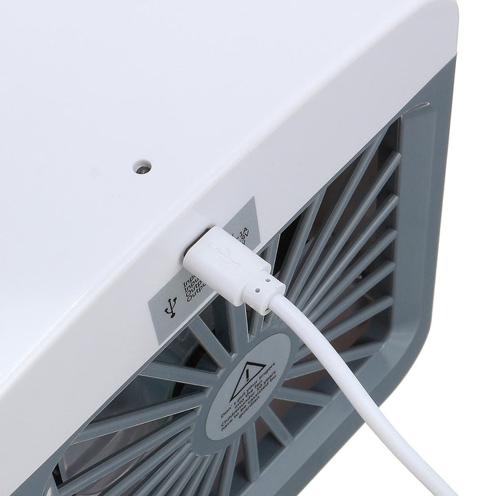 Personal Air Conditioner Cooler with Humidifier USB Mini Portable Cooling Fan 3 speed Image 10