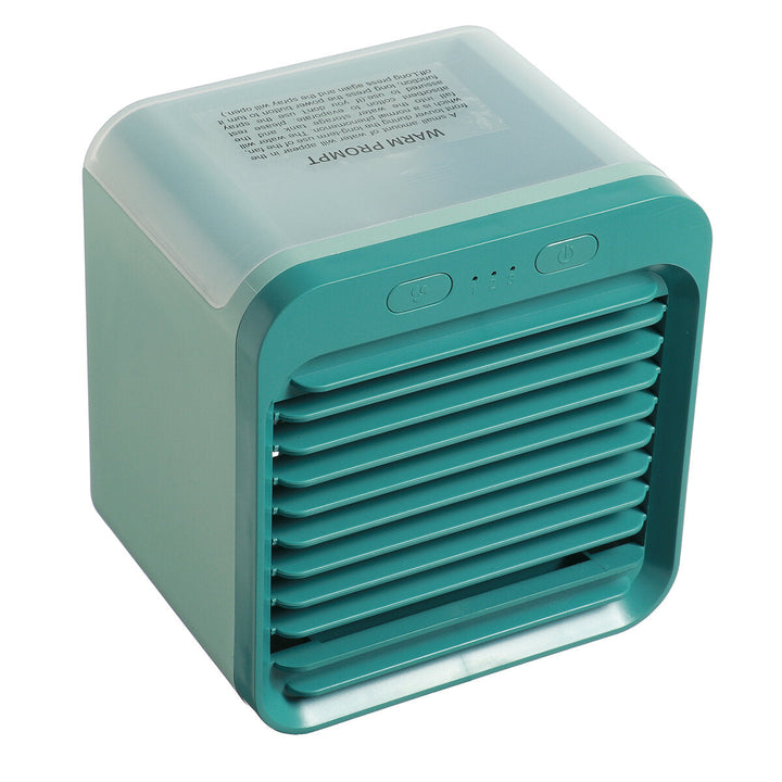 Portable Mini Personal Air Conditioner Desktop Fan Space Cooler USB Rechargeable 3 Gears Cooling Image 4