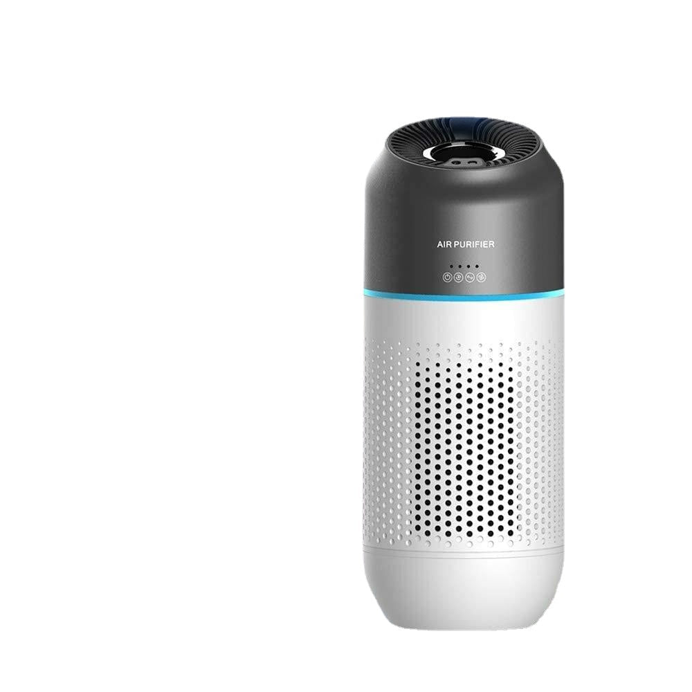 Portable Negative Ion Car Air Purifier with 4-Stage Filtration 7.9m,h Particulate CARD Cleaner Image 2