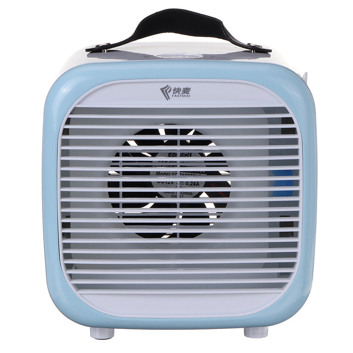 Portable Tabletop Cooler Fan Home 2 Speeds USB Mini Atomization Air Conditioner Image 3