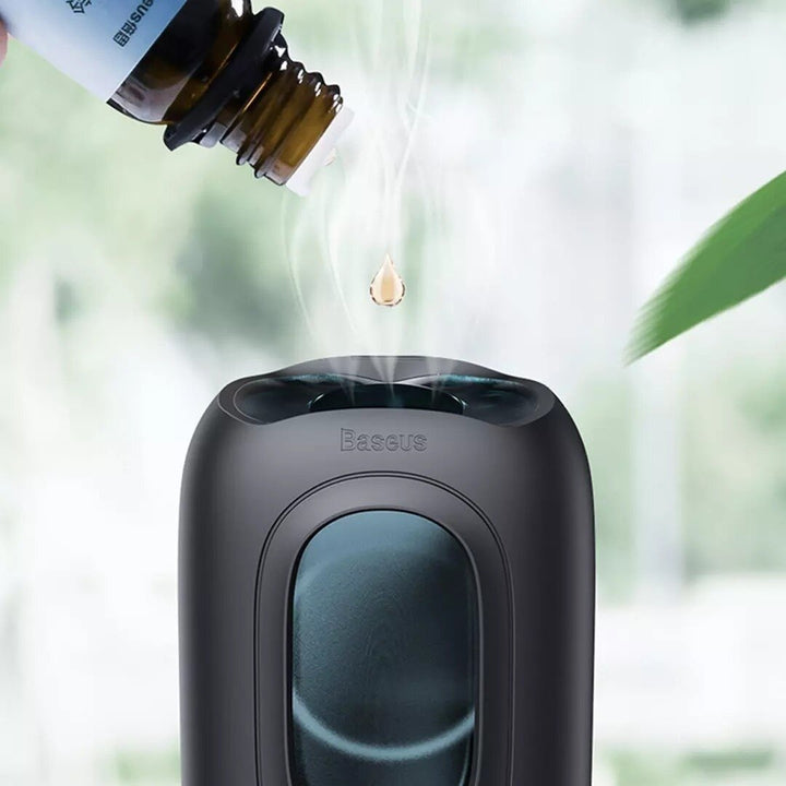 Portable Car Mini Magnetic Spray Air Humidifier Aroma DiffuserUSB Charging Nano Atomization Image 5