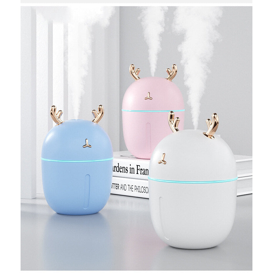 Portable Crystal Aromatheraphy Humidifier USB Wireless Aroma Essential Oil Diffuser Air Humidificador W, Atmosphere Lamp Image 1