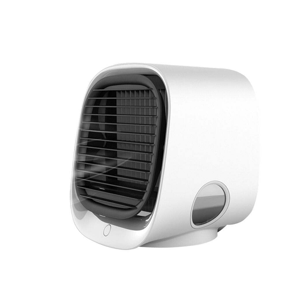 Portable Desktop Air Conditioner USB Mini Air Cooling Fan Three Mode 300ml Water Capacity for Office Home Image 1