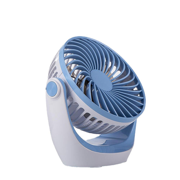 Portable Desktop Mini 180 Degree Rotation 2 Grade Adjustment Fan Summer Applicance for Ho Image 3