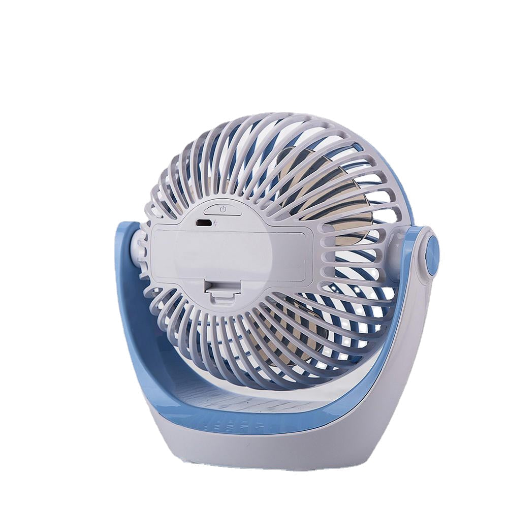 Portable Desktop Mini 180 Degree Rotation 2 Grade Adjustment Fan Summer Applicance for Ho Image 4