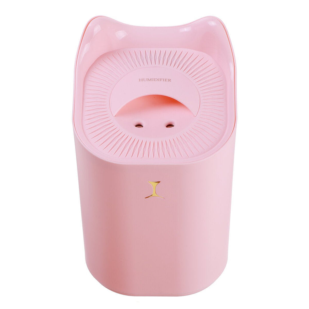 Portable Desk Tabletop Air Humidifier USB Charging Aroma Diffuser Mist Maker with Colorful LED Light Image 5