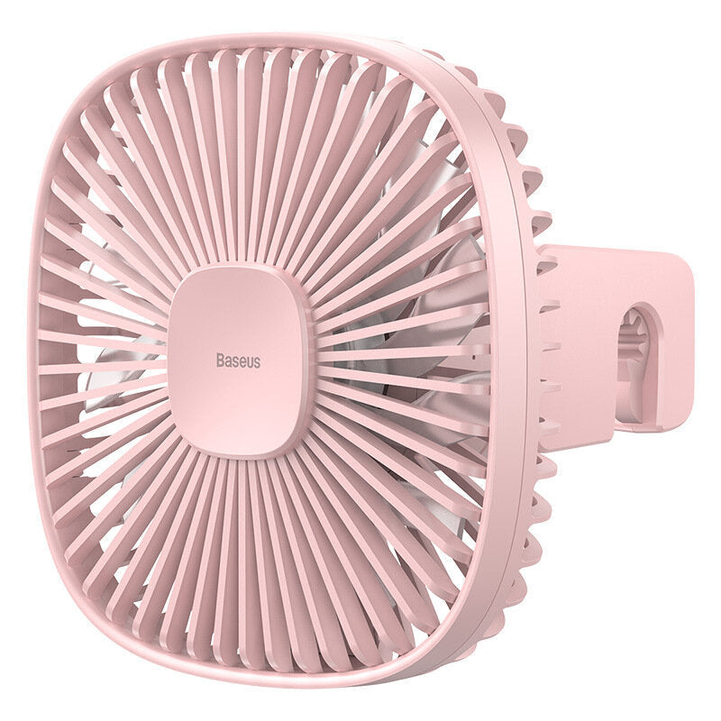 Portable USB Desktop Fan Natural Wind Magnetic Rear Seat Fan Dual Wind Speed 1000mAh Battery Capacity Image 2