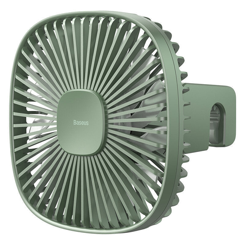 Portable USB Desktop Fan Natural Wind Magnetic Rear Seat Fan Dual Wind Speed 1000mAh Battery Capacity Image 3