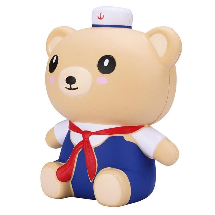 Sailor Bear Squishy 17CM Navy Boy Blue Suit Scented Gift Collection With Packaging,DTTT Image 3