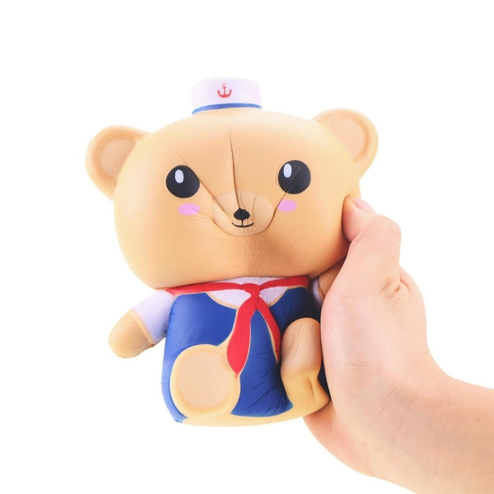 Sailor Bear Squishy 17CM Navy Boy Blue Suit Scented Gift Collection With Packaging,DTTT Image 4