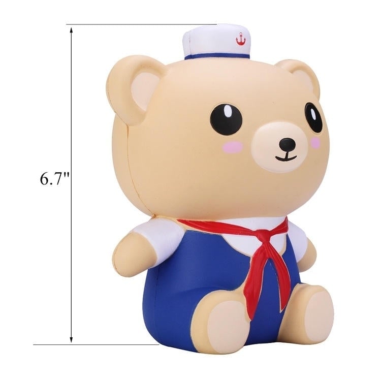 Sailor Bear Squishy 17CM Navy Boy Blue Suit Scented Gift Collection With Packaging,DTTT Image 6