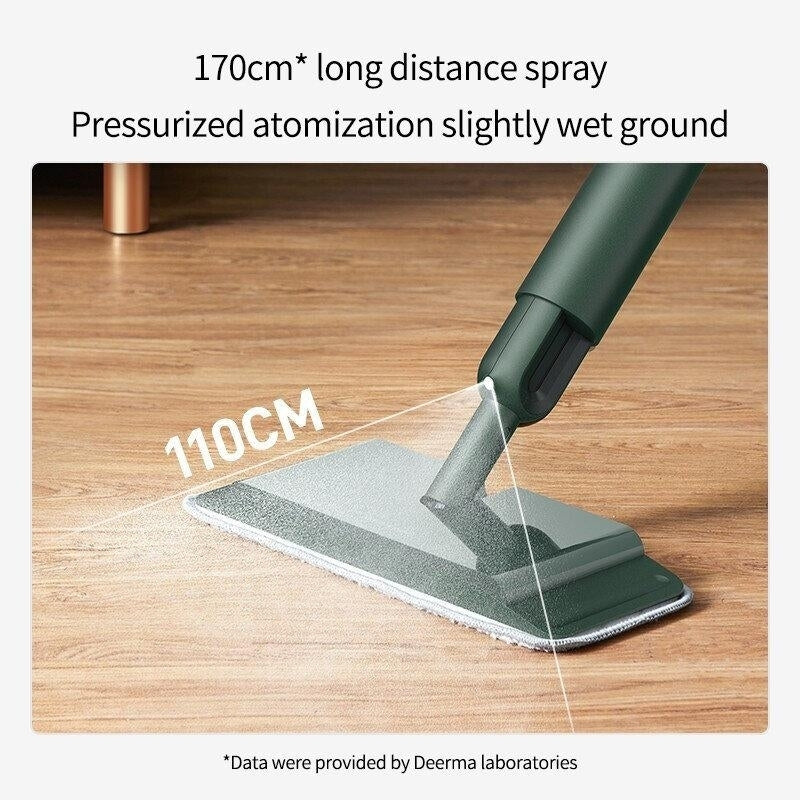 Spray Mop Wet and dry Dual Use 280ml Water Tank Capacity with 3-layer Composite Structure Mop Cloth Image 4