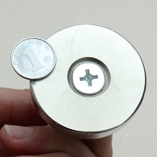 Strong Disc Round Rare Earth Permanent Nd-Fe-B Neodymium Magnets Image 5