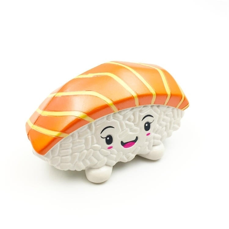 SquishyFun Tuna Salmon Sushi Squishy Jumbo 14cm Slow Rising Original Packaging Collection Gift Decor,DTTT Image 7