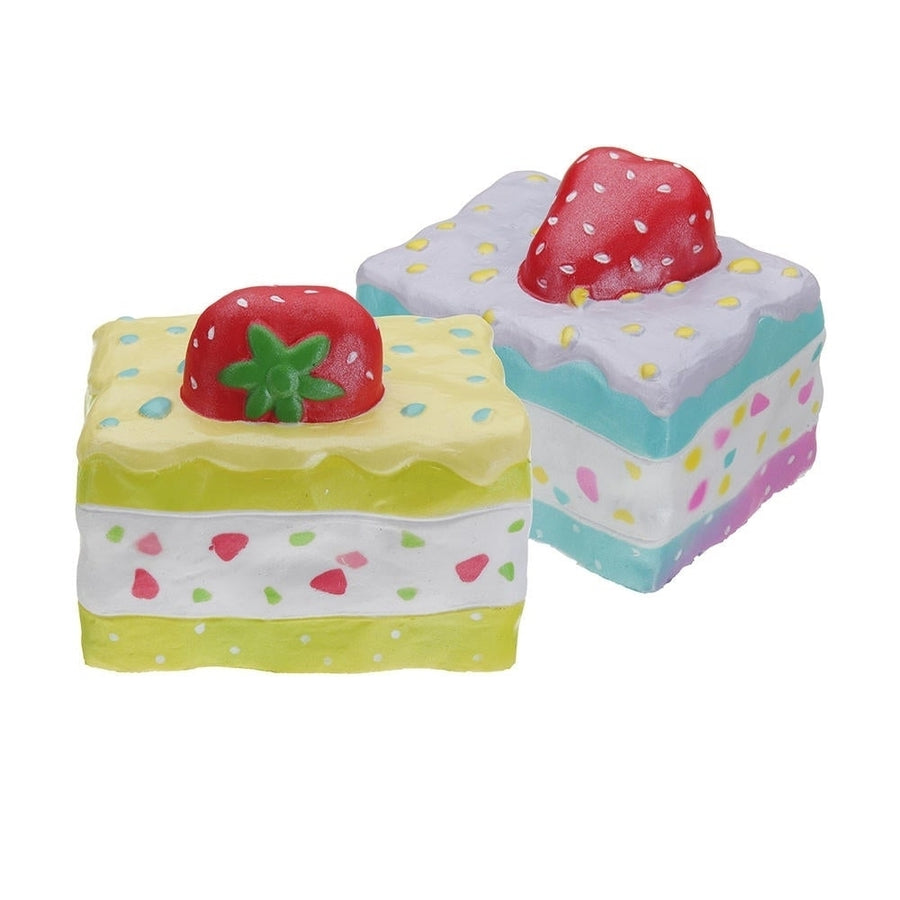 Strawberry Mousse Cake Squishy 1088.5CM Licensed Slow Rising With Packaging Collection Gift,DTTT Image 1