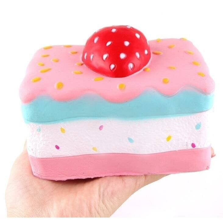 Strawberry Mousse Cake Squishy 1088.5CM Licensed Slow Rising With Packaging Collection Gift,DTTT Image 7