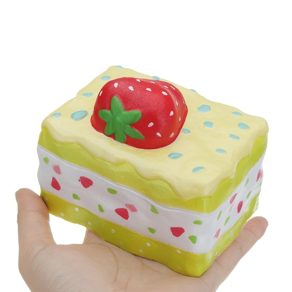 Strawberry Mousse Cake Squishy 1088.5CM Licensed Slow Rising With Packaging Collection Gift,DTTT Image 8