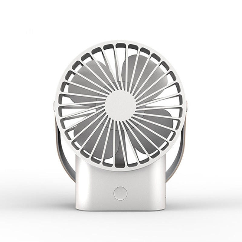 UB-05 USB Rechargeable Portable Mini Copper Mute Fan Desktop Office Fan with 2500mAh Capacity Battery Image 1