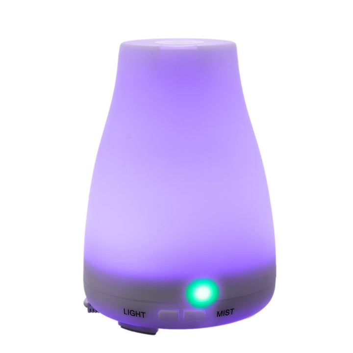 Ultrasonic Humidifier Waterless Auto Shut-off Aromatherapy Oil Cool Mist Diffuser With Color LED Lights Image 4