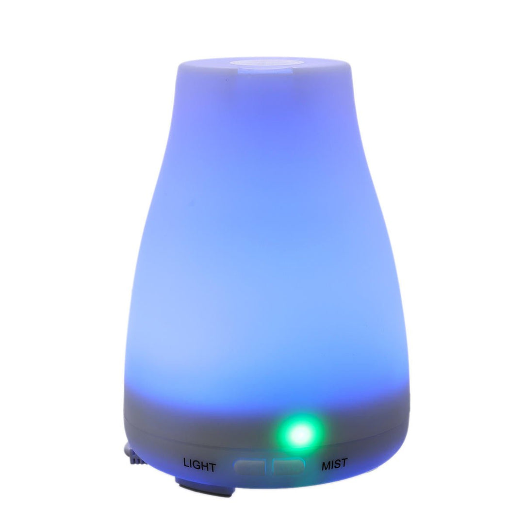 Ultrasonic Humidifier Waterless Auto Shut-off Aromatherapy Oil Cool Mist Diffuser With Color LED Lights Image 5