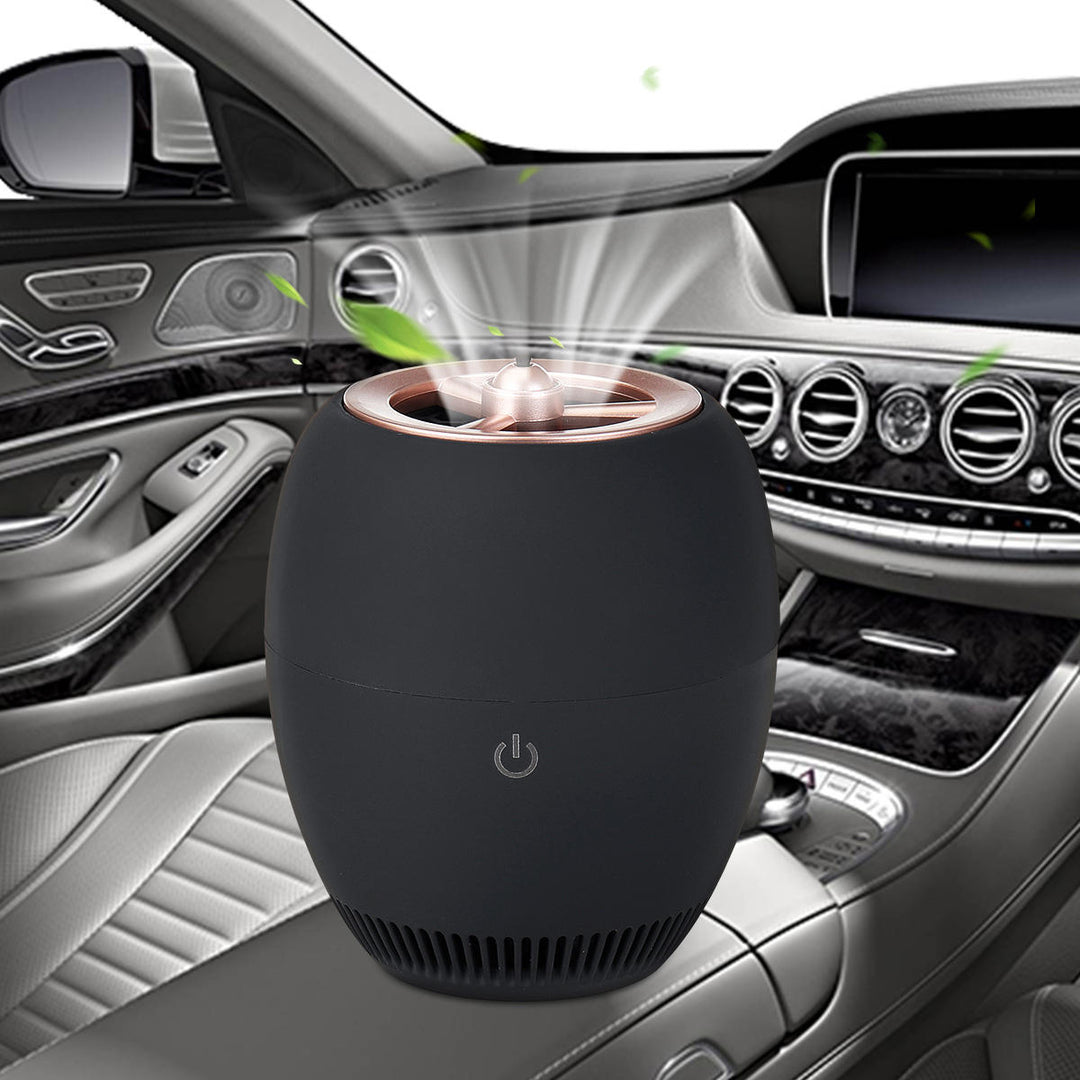 USB Car Air Purifier Negative Ion Black Deodorant Smoke Formaldehyde Haze PM2.5 Negative Ion Generator Image 6