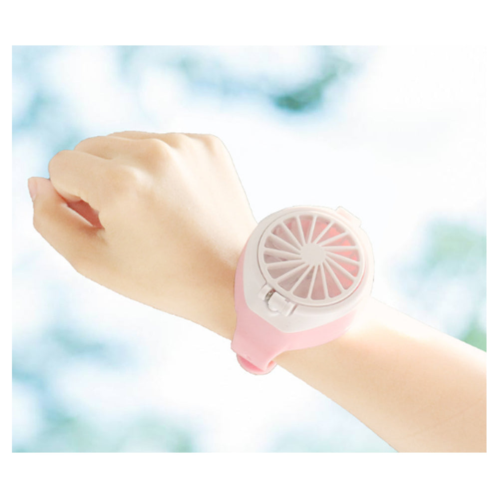 USB Charging Version Mini Watch Fan Lazy Fan Artifact Toys Image 3