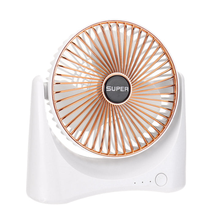 USB Fan 40000mAH 3 Gears 120 Free Rotation Micro USB Charging Summer Fan Image 4